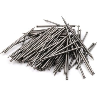   Design61 50 db Acélszeg Szegélyléc Rögzítő Szög 1.5x45 mm Süllyesztett Fejű