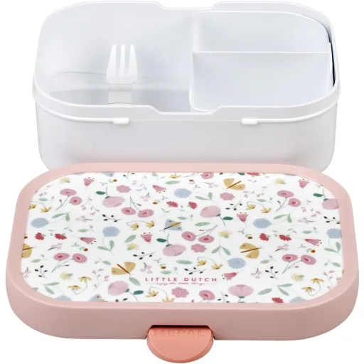 Cutie pentru prânz Mepal Little Dutch Flowers & Butterflies 750ml - Standard, Flowers & Butterflies, Fără personalizare
