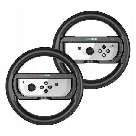 Set volane Joy-Con Nintendo Switch - 2 bucăți, negru
