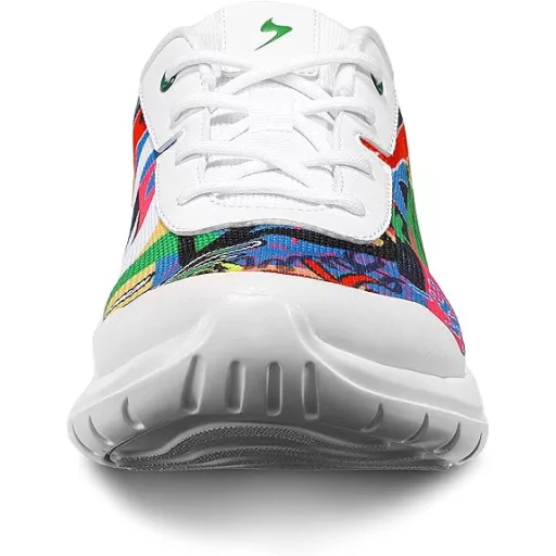 Soulsfeng Blackout Graffiti Sneaker - Adidași de stradă la modă cu design graffiti unic, mărimea EU 40