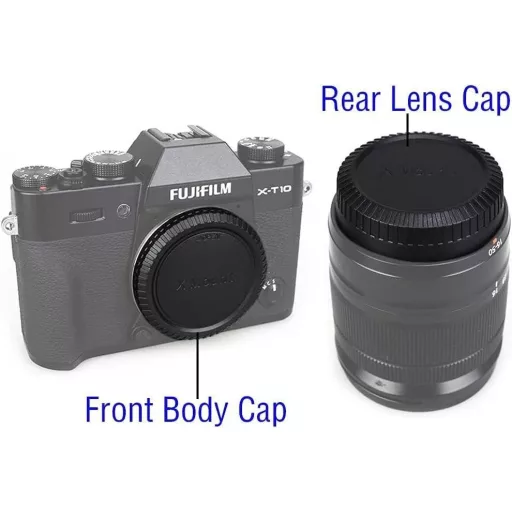 Fuji FX X Mount Objektív és Ház Védősapka [2db]