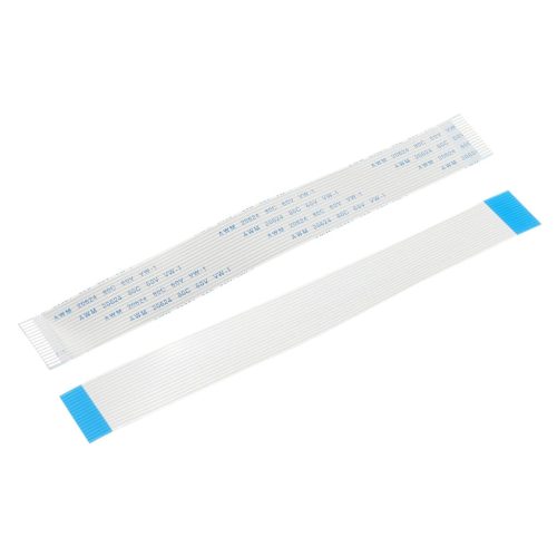 sourcing map FFC Lapos Kábel 16 Pin 1.0 mm 150 mm - 3D Nyomtatóhoz és Kamerához - A Típusú Csatlakozó - 6 db Csomag