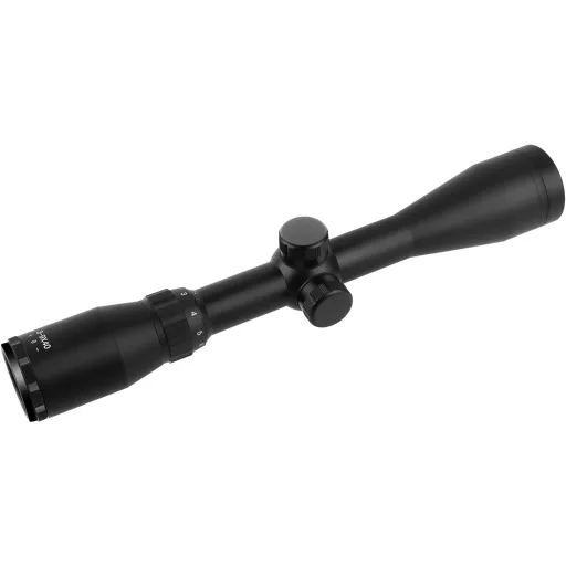 ToopMount 3-9x40 Airsoft Távcső Lila Lencsebevonattal és Gyorscserélhető Fedéllel