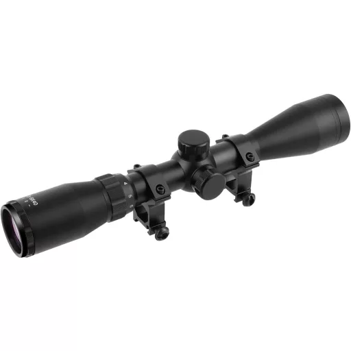 ToopMount 3-9x40 Airsoft Távcső Lila Lencsebevonattal és Gyorscserélhető Fedéllel