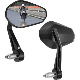   KEMIMOTO Motorkerékpár Kormányvég Tükör 2db 360° Forgó Oldaltükör 22mm