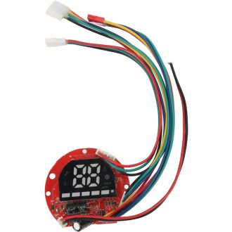   Display bord trotinetă electrică BuyWeek, model HX X7 - Panou de control PCB impermeabil cu afișare date în timp real, componentă ușor de instalat