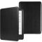 Puzdro na Kindle 2022 čierne tenké kožené s automatickým prebudením