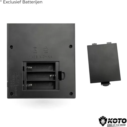 KOTO Royal Elektronikus Darts Pontozó Tábla 40 Játékkal, 8 Játékosra, Fekete Digitális Eredményjelző Fali Rögzítéssel