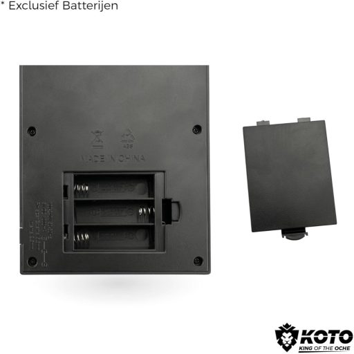 KOTO Royal Tablă de Darts Electronică cu 40 de Jocuri, pentru 8 Jucători, Scor Digital Negru cu Montare pe Perete