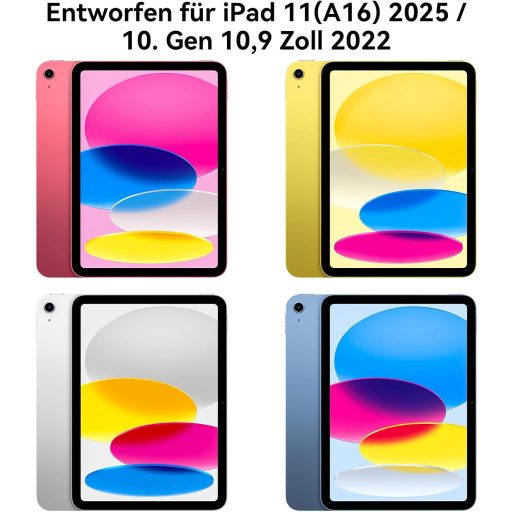 Protescreen 3db Matte Papír Képernyővédő iPad 11 10.9" A16 2025 10. Gen Rajzoláshoz