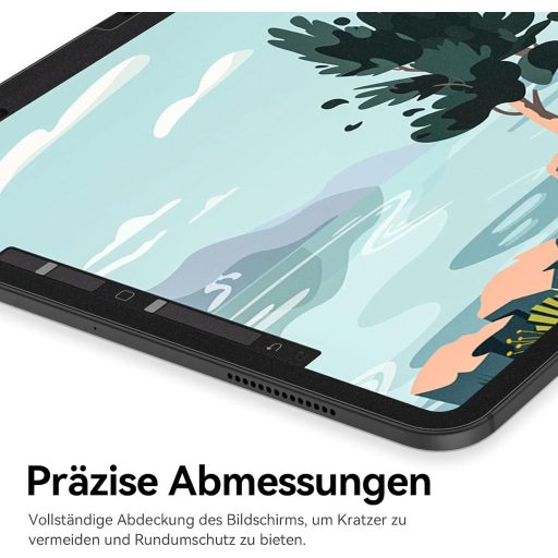 Protescreen 3db Matte Papír Képernyővédő iPad 11 10.9" A16 2025 10. Gen Rajzoláshoz