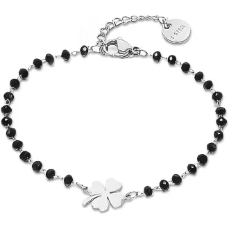   Náramok Zoomers Zlatá Štvorlístková Ďatelina - Šperk pre šťastie