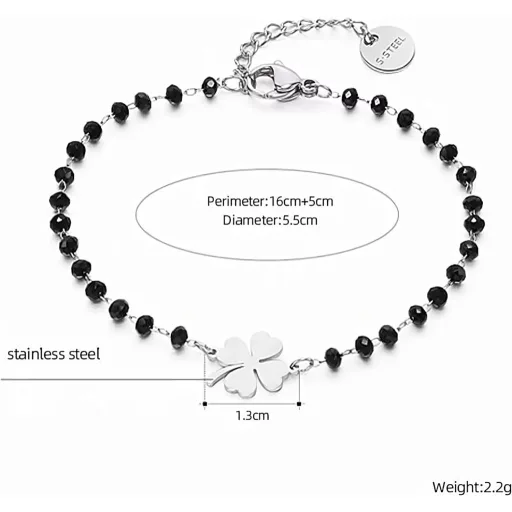 Náramok Zoomers Zlatá Štvorlístková Ďatelina - Šperk pre šťastie