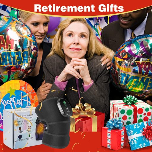 MOAJAZA Orteza de genunchi încălzită, cu masaj și 3 niveluri de vibrații și control al temperaturii