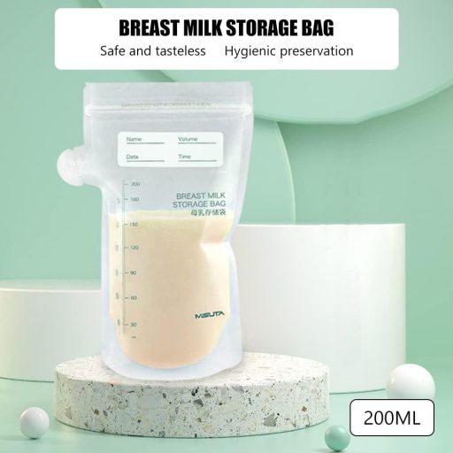 Medela 30 de pungi pentru stocare lapte matern, cu dublu fermoar, 200ml