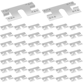   Sinmoe 50db Rozsdamentes Acél Napelem Föld Rögzítő Bilincs 28x50mm Fotovoltaikus Rendszer