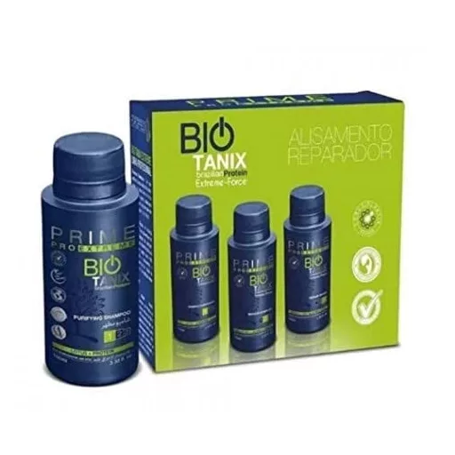 Iniya Prime PRO Extreme Organic Tanin Hajsimító Szett 3x100ml + Sampon 400ml