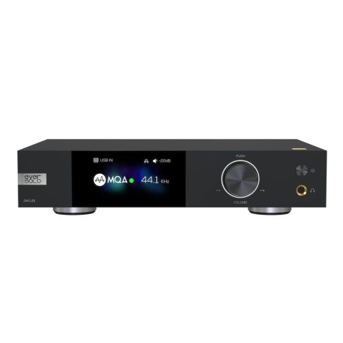 Convertor Digital-Analogic EverSolo DAC-Z8 - Decoder MQA, DAC ES9038Pro, DSD512, Bluetooth 5.0 aptX HD, Amplificator Căști