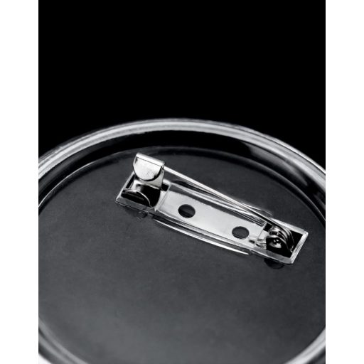 Set de 30 de nasturi QWORK, 60 mm, insigne transparente pentru creații DIY