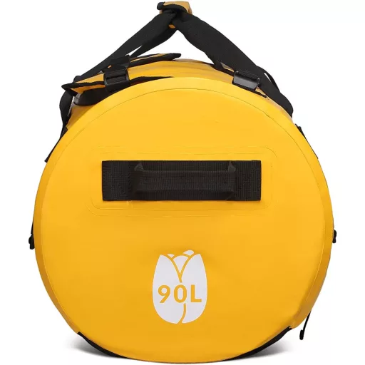 The Friendly Dutch 90L Vízálló Sporttáska Utazáshoz és Hátizsákként - Yellow