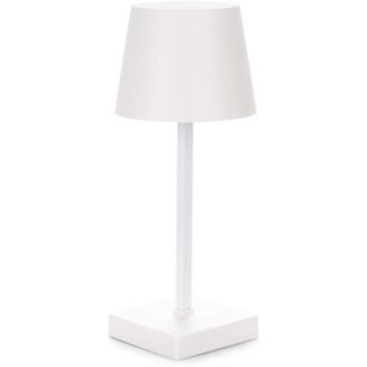   VOKOT QLED48 Érintésérzékeny Asztali Lámpa Fehér - Vezeték Nélküli Töltős Hálószoba Éjjeli Lámpa