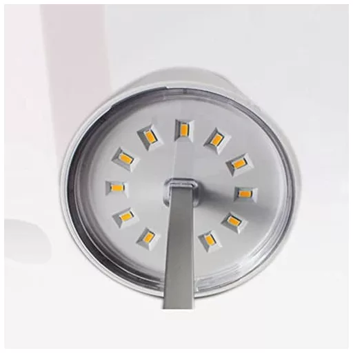 Lampă de birou tactilă VOKOT QLED48 Albă - Lampă de noptieră cu încărcare wireless pentru dormitor