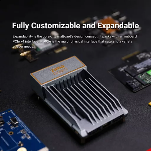 ZimaBoard 832 X86 Mini Szerver Számítógép - Intel Celeron, 8GB RAM, 32GB Tárhely, Dual Gigabit, PCIe, SATA 6.0 Gb/s, 4K Médialejátszás