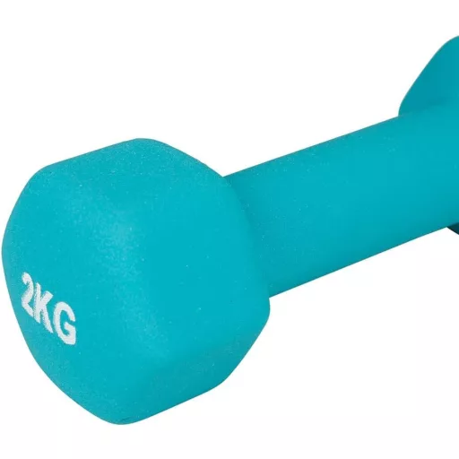 UPFIT 2kg Egykezes Súlyzó Kék - Ergonomikus Markolat Edzéshez