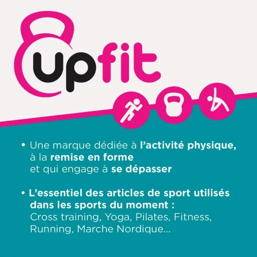 UPFIT 2kg Egykezes Súlyzó Kék - Ergonomikus Markolat Edzéshez