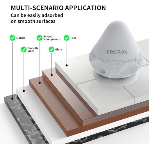 PROIRON Trigger Point Masszázslabda Tapadókoronggal - Izomfájdalom Enyhítő Fascia Labda Hát, Nyak, Kar és Váll Feszültségoldására
