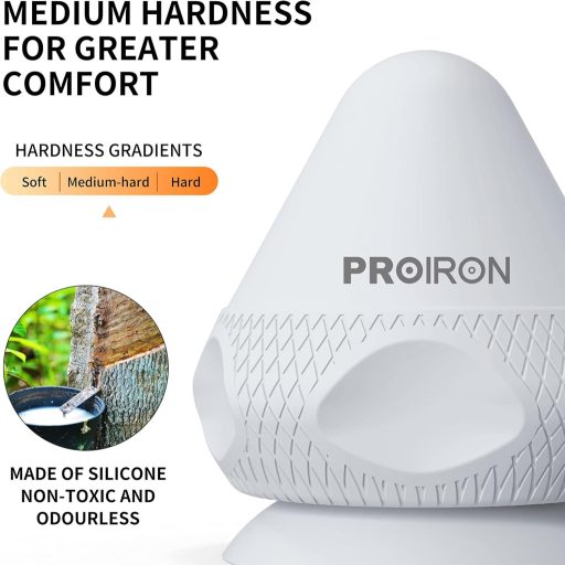 Mingea de masaj cu punct de presiune PROIRON cu ventuză - Minge de fascia pentru ameliorarea durerilor musculare, pentru eliberarea tensiunii din spate, gât, brațe și umeri