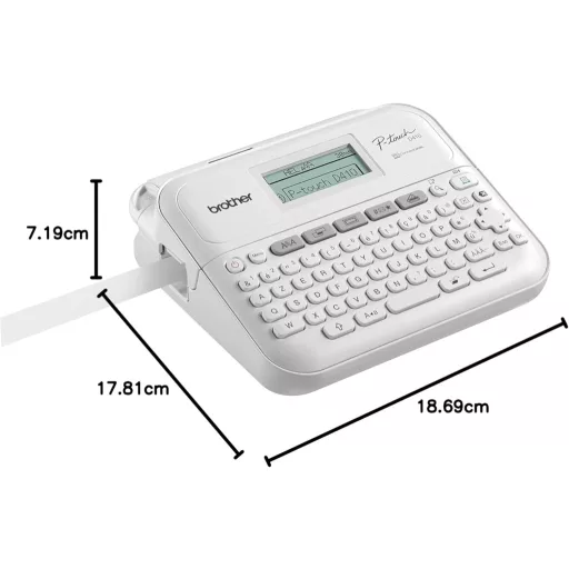 Brother P-Touch PT-D410 Irodai Címkézőgép TZE Szalagokhoz 3,5-18mm