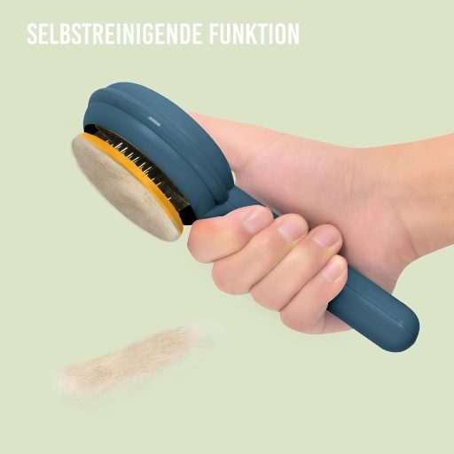 Cleanpet Öntisztító Kefe Rövid Szőrű Kutyáknak és Macskáknak - Kék