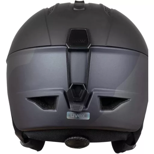 Cască de schi uvex Ultra pentru adulți - Mărime ajustabilă, cu sistem de ventilație blocabil, interior lavabil, S/M, Negru cu model camuflaj.