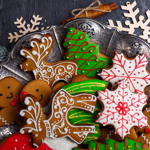 BELSVOR 8 darabos rozsdamentes karácsonyi keksz vágó szett