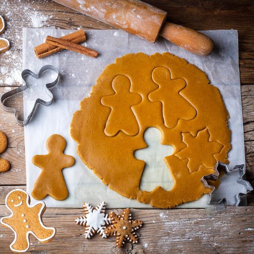 BELSVOR 8 darabos rozsdamentes karácsonyi keksz vágó szett