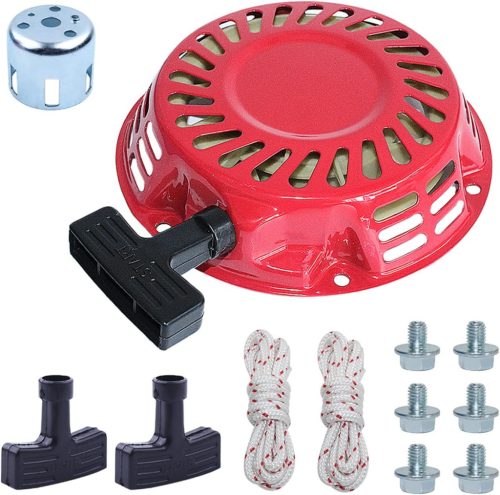 Set pornire Adefol Berántó pentru motoare Honda GX120 GX160 GX200 GX140 5.5HP 6.5HP - Set complet cu sfoară, mâner și șuruburi