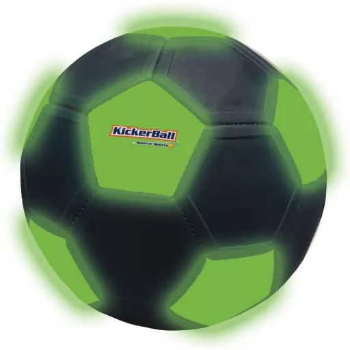 Kickerball Glow sötétben világító labda - standard méret, TV-s klasszikus