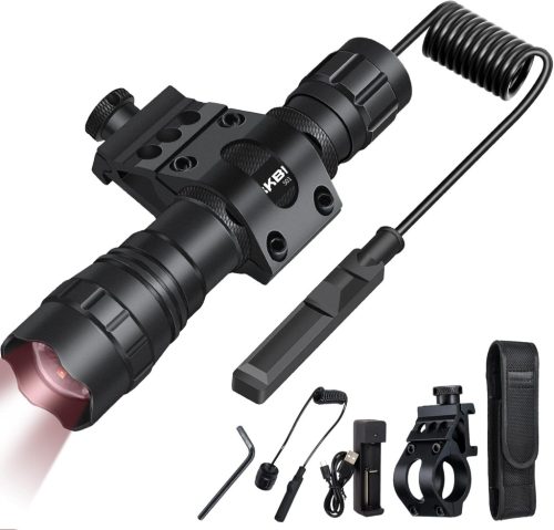 DARKBEAM 850nm Lampă IR Zoomabilă pentru Vedere Nocturnă, Vânătoare - 10W, Reîncărcabilă