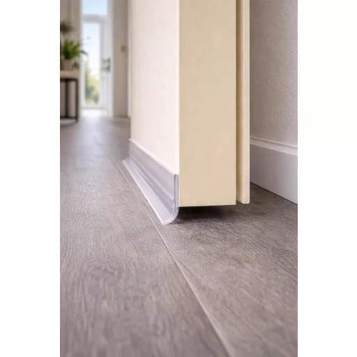 Garnitură de etanșare pentru ușă din silicon DPM Tapes cu adeziv 3M, 5m, termoizolantă și fonoizolantă