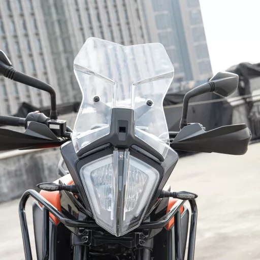 TAZGANTAX Motorkerékpár Szélvédő 390ADV 390 SW ADV 2019-2023 Átlátszó