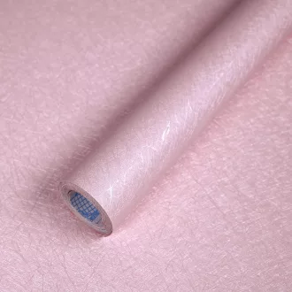   Abyssaly Samoljepljiva Ružičasta Folija za Namještaj 60x500 cm - Vodootporna Dekorativna Tapeta Svilenkastog Sjaja za Namještaj, Zidove, Ormare