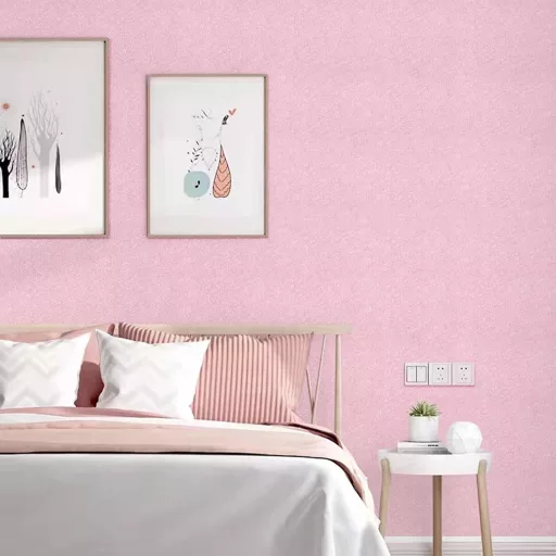 Abyssaly Öntapadó Rózsaszín Bútorfólia 60x500 cm - Vízálló Selyemfényű Dekorációs Tapéta Bútorokhoz, Falakhoz, Szekrényekhez