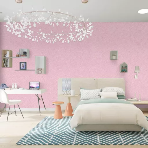 Abyssaly Öntapadó Rózsaszín Bútorfólia 60x500 cm - Vízálló Selyemfényű Dekorációs Tapéta Bútorokhoz, Falakhoz, Szekrényekhez