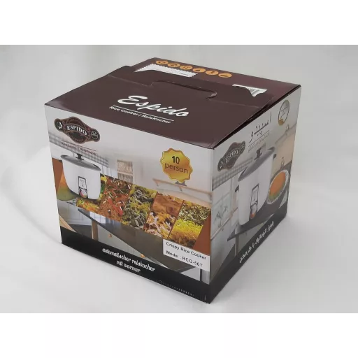 ESPIDO FOOD STUFF HAMBURG Perzsa rizsfőző Tahdig ropogós rizzsel 2,2L 900W 6-10 személyre