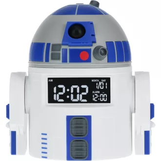   Ceas deșteptător Paladone R2D2 cu sunete Star Wars, alimentare USB - Dimensiune unitate, Multicolor