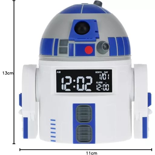 Paladone R2D2 Ébresztőóra Star Wars Hangokkal USB Powered - Unit size, Multicolor