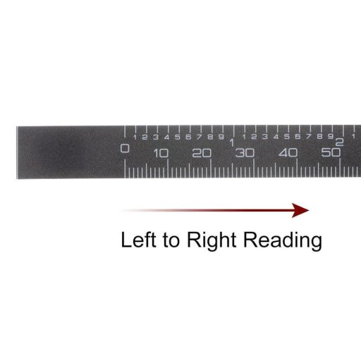 Film Szalag Digitális Tolómérőhöz, 2 darabos csomag, 4 Hüvelyk/100 mm Dupla Skála Védőfólia PC Fekete