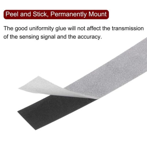 Méretvédő Fólia Digitális Tolómérőhöz, Fólia Skála 150 mm, Fekete