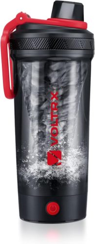 VOLTRX Elektromos Protein Shaker 680ml - USB-C Tölthető Keverőpalack, BPA-mentes Tritan Anyagból, Csendes Motor, Vízálló, Mosogatógallo